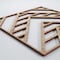 Ekena Millwork Medium Gilcrest Decorative Fretwork Wood Wall Panels, Red Oak, 15 3/8"W x 15 3/8"H x 3/8"T WALW16X16X0375GCTRO - alternate 2